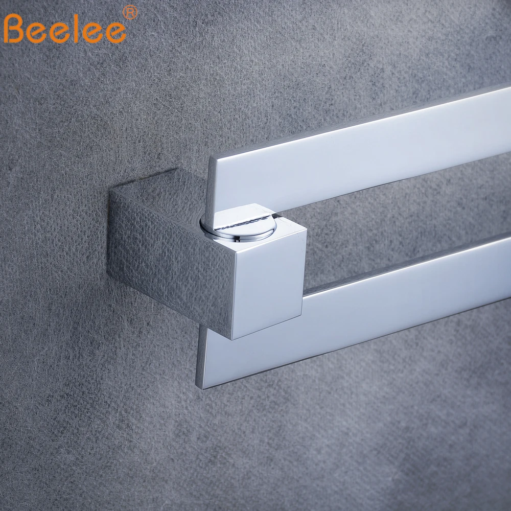 Kaufen Beelee Wand Montiert Drehbare Badezimmer Handtuch Racks Edelstahl Handtuch Halter BA1103