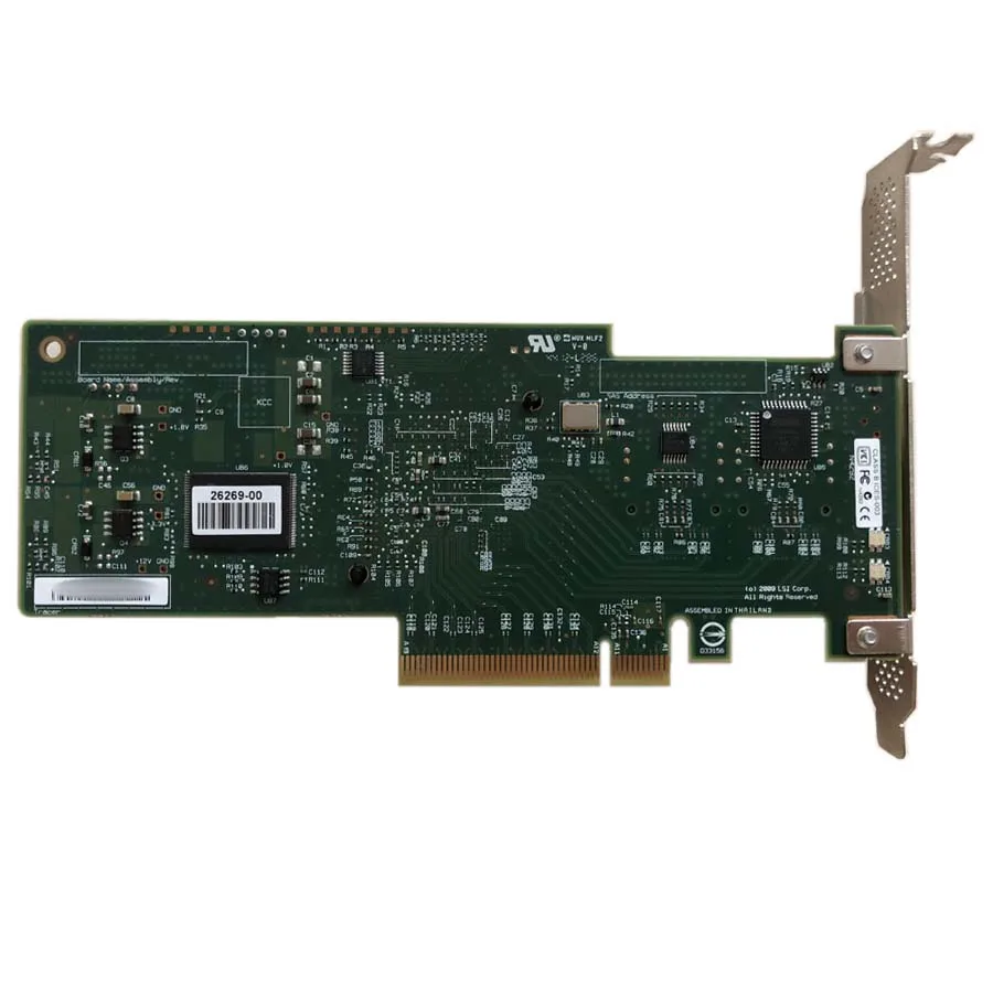 Eastforfuy SAS ERA2008-8i 8 портов 512 МБ кэш SFF8087 6 ГБ RAID0.1.5.6 PCI-E 3,0X8 плата контроллера