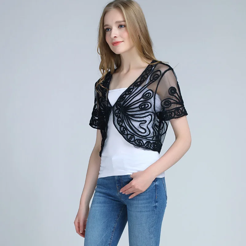 Накидка женская винтажная с сеточкой в стиле пэчворк 2018|jacket coat|lace coatwomen vintage jackets |