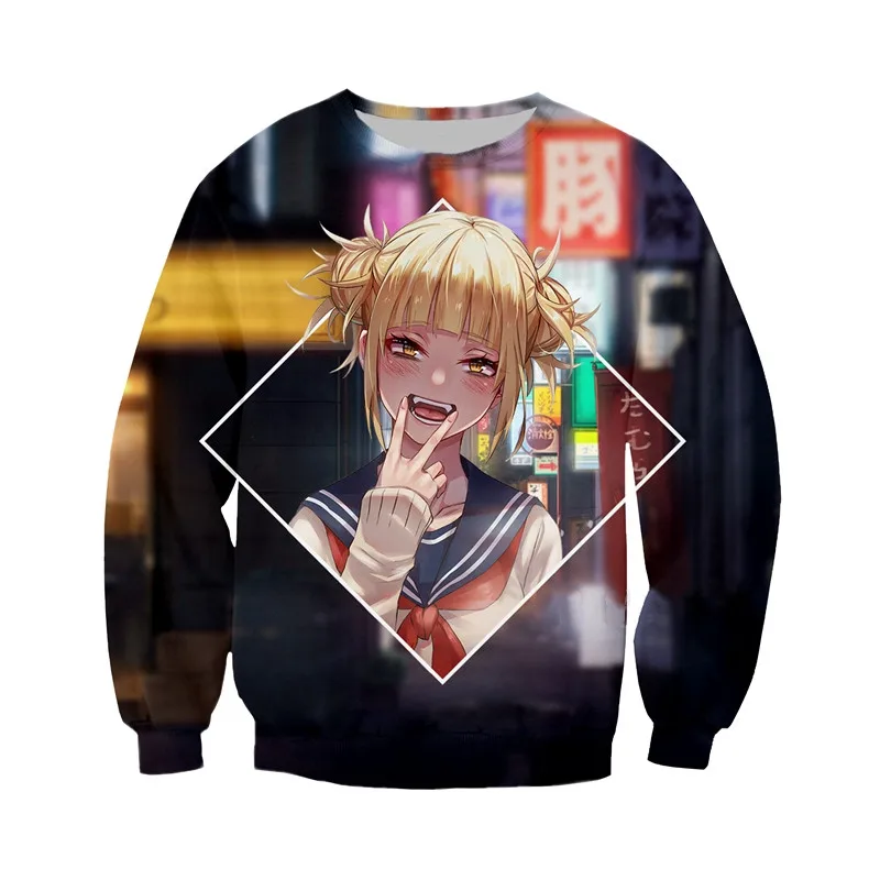 YOJULY-3D-Print-Unisex-Anime-Boku-No-My-Hero-Academia-Himiko-Toga-Casual-T-shirt-Sweatshirt (1)