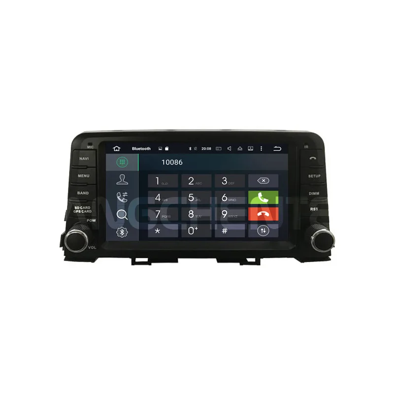 Perfect Android 9.0 Octa Core Car GPS Multimedia System For KIA PICANTO 2017 With IPS Touch Screen Bluetooth WiFi Mirror Link Car Radio 2