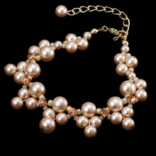 Emmaya Мода Шарм Имитация перламутровые браслеты для женщин модные корейские Драгоценности браслет оптом цена