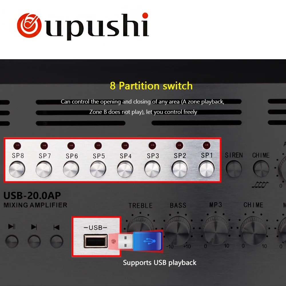 Усилитель мощности 2000 Вт с усилителем usb|power amplifier|power amplifier 2000w2000w |