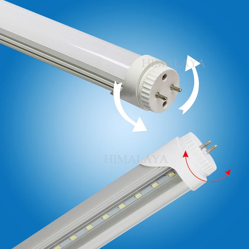 

Toika 15pcs/lot 180 degree rotate t8 led tube 25W30W 1500MM T8 LED Tube 120/144leds/pcs High brightness LED