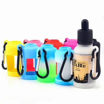 

5pcs Color random 30ml e liquid bottle silicone case cover sleeve silicon bottle holder rubber bottle case for e juice bottle
