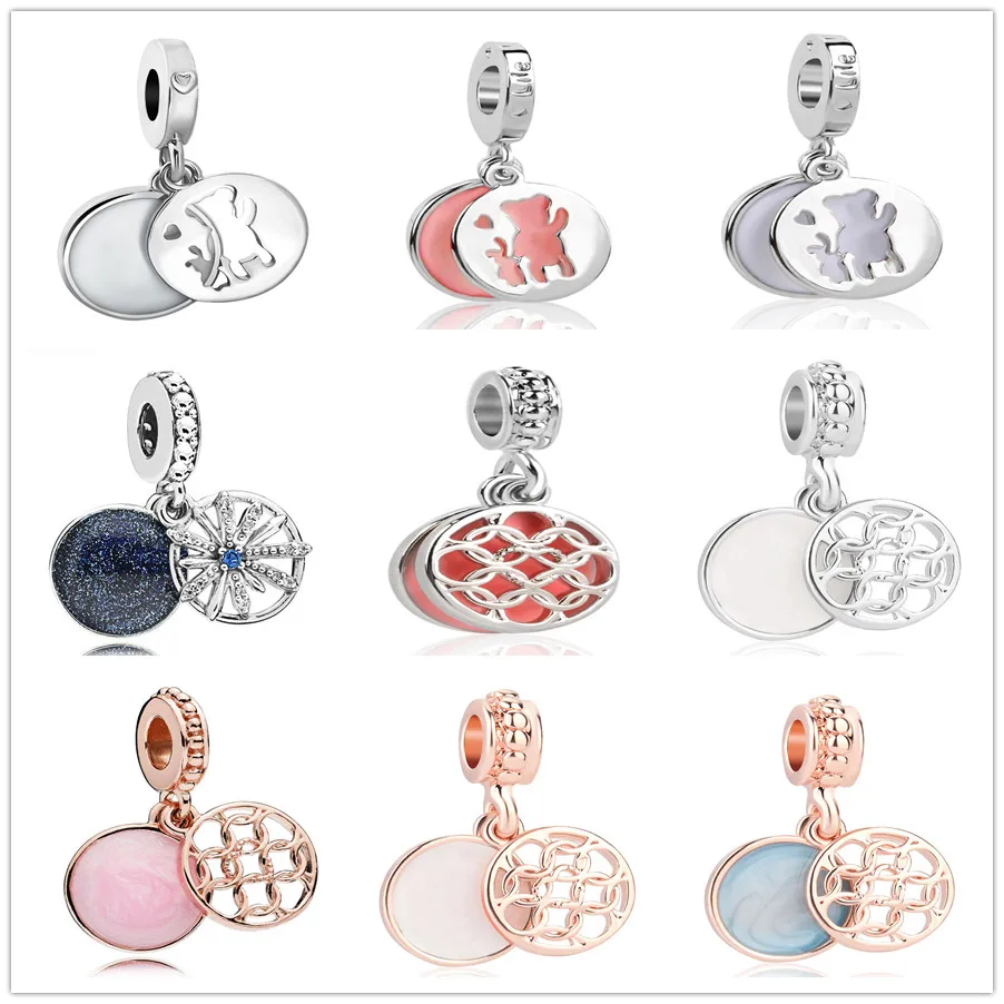 

High quality Beads Charms Fit Pandora Bracelets & Bangles DIY Jewelry