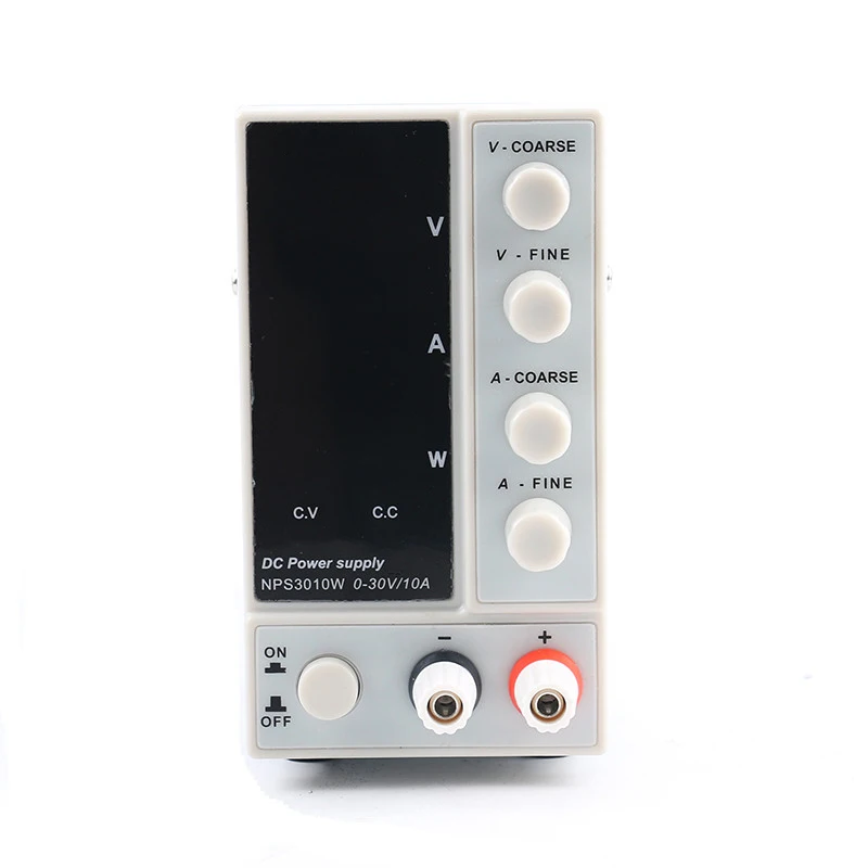 

Mini NPS306W 30V 10A Adjustable Digital DC Switching Power Supply With Power Display For Laboratory Research