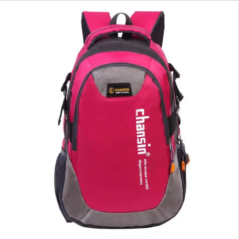 Chansin Korean color block lover men and women computer backpack bag Students school bag 50*30*15cm X50-094 Chansin Korean color block lover men and women computer backpack bag Students school bag 50*30*15cm X50-094