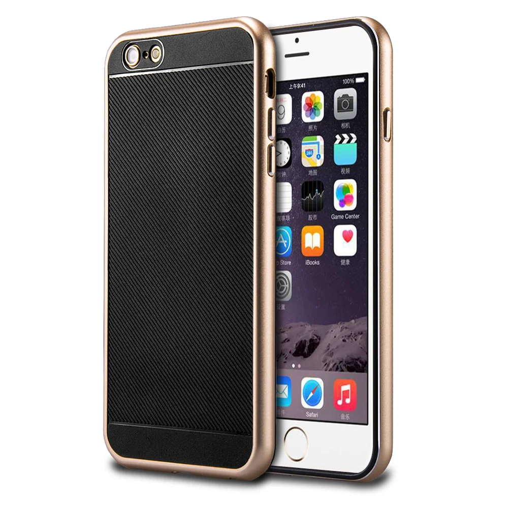 For IPhone 6S Case Luxury Gold Metal Case For IPhone 6 6S 4 7 Inch Tire