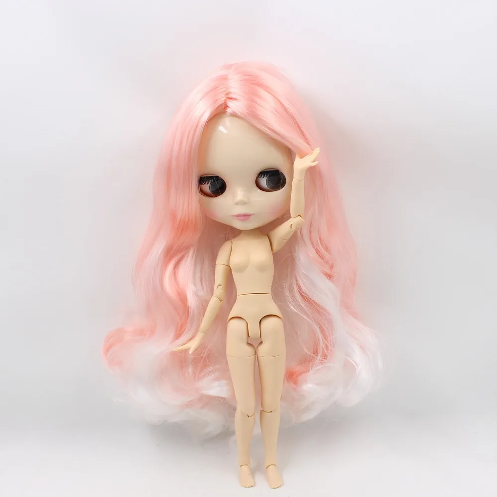 Fortune Days Nude Blyth кукла No.260BL136/1010 розовый микс белые волосы 1/6 суставы тела белая кожа фабрика Blyth