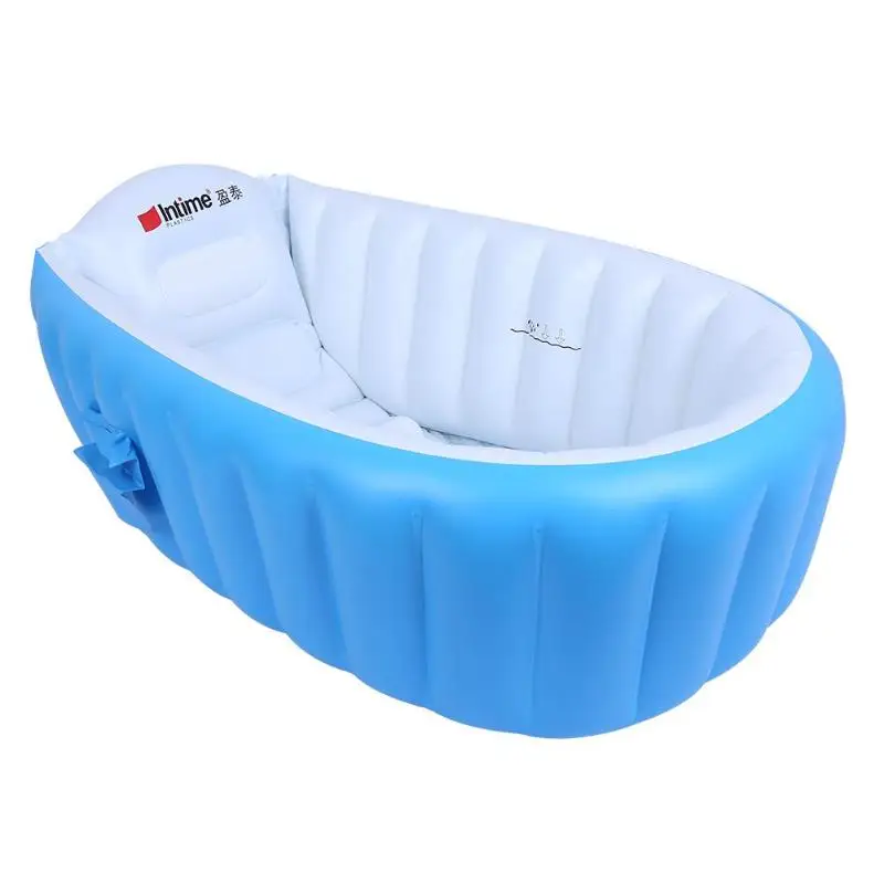 Newborn Baby Bathtub Inflatable Thickening Kids Bathroom Shower Basin bathtub seat infant support Cushion mat bath mat