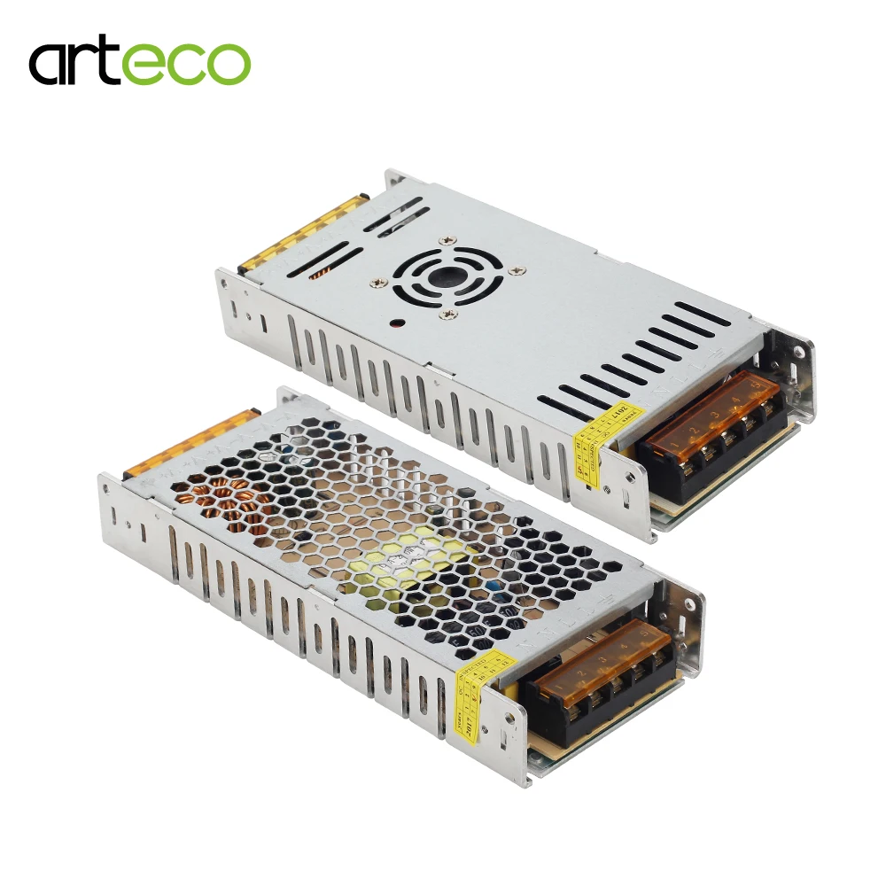 

DC5V 200W 300W slim Power Supply 40A/60A Ultra Thin Led Driver For led strip Power Controller AC To DC Driver for LED Bar Light