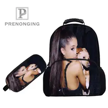 

Custom 17inch ariana-grande_ Backpacks Pen Bags 3D Printing School Women Men Travel Bags Boys Girls Book Computers Bag#1031-2-5