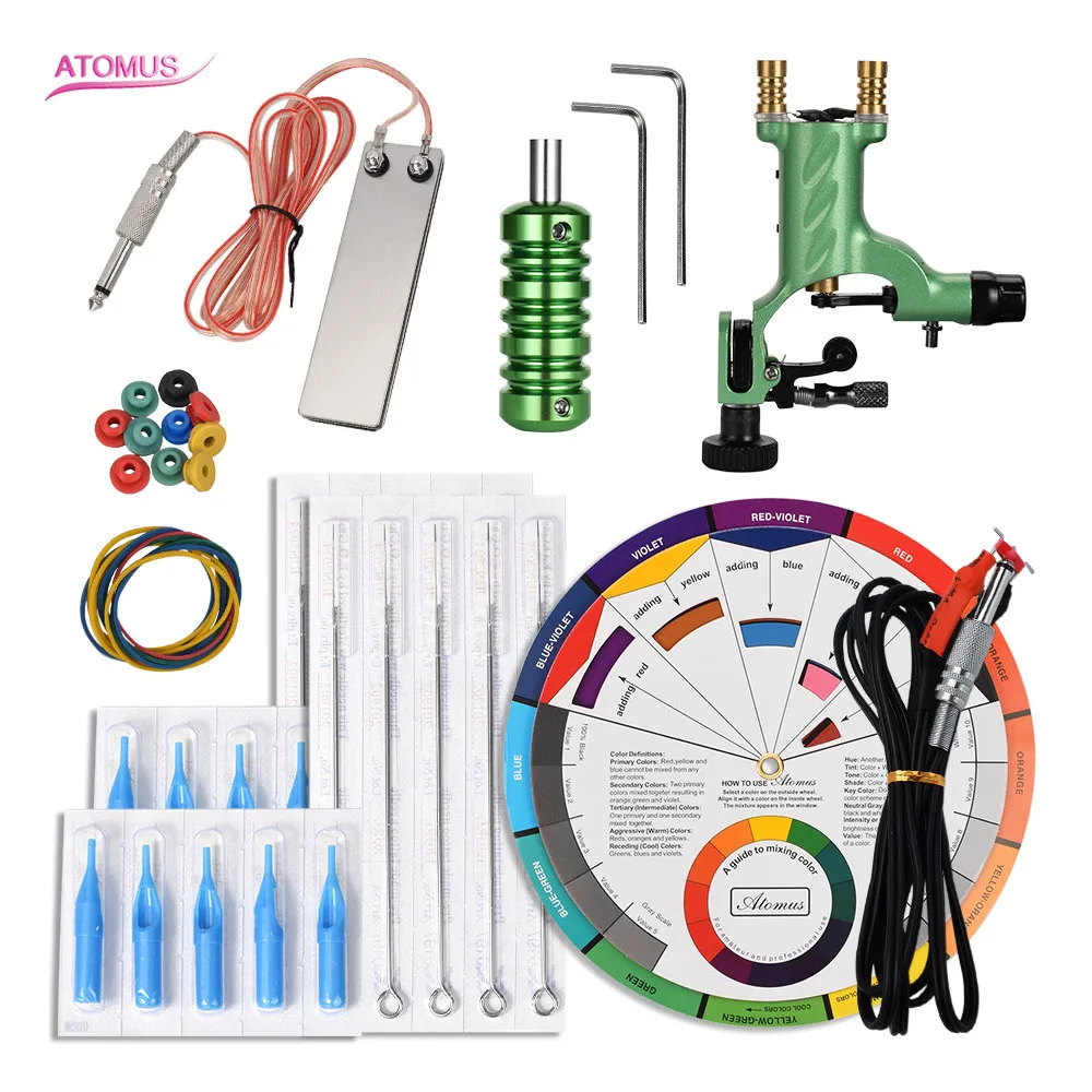 

Tattoo Machine Herramientas De Maquina Tatuar Tattoo Beginner Set Professional Tatouage Tatoo Rotary Equipamento Machine Support