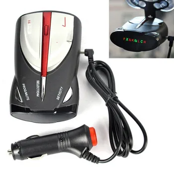 

16-Band Car Radar Detectors XRS 9880 360° Laser Anti Radar Detectors 6 Radar Signal 1.5 Inch LED Screen Car Detector