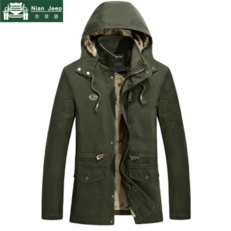 

Men's Trench Coat 2018 Casual Autumn Thicken Long Windbreaker Mandarin Collar Overcoat Plus Size 5XL Classic Style Trenchcoat