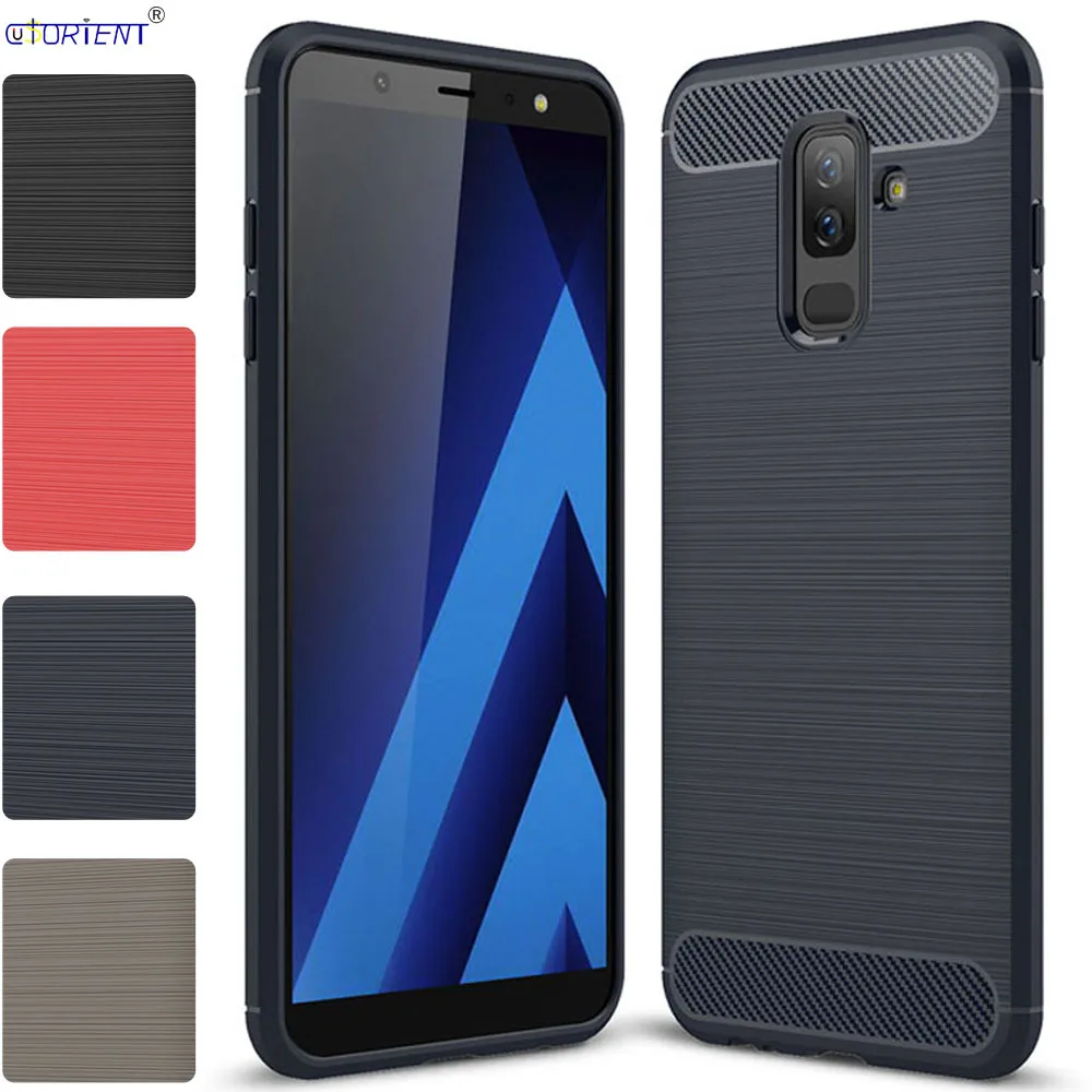 

Fitted Cover for Samsung Galaxy Jean A6 Plus J8 2018 A6+ Soft Silicone Shockproof Back Case SM-J810F/DS SM-A605FN/DS SM J810F/DS