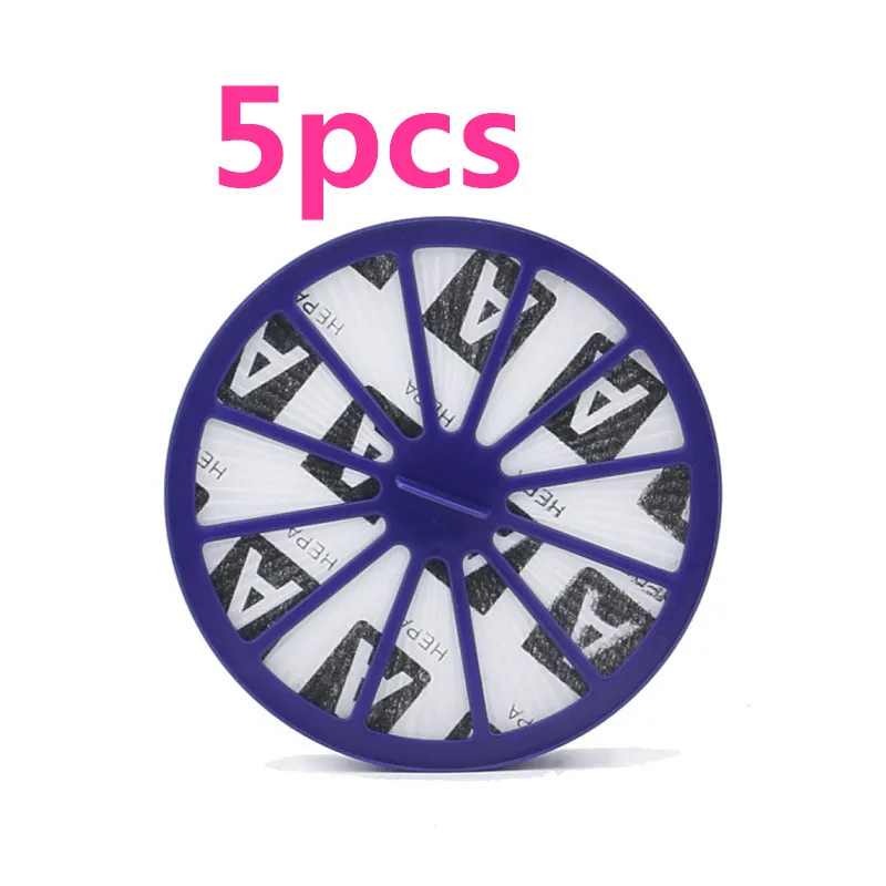 

5pcs vacuum cleaner parts For Dyson DC07, DC14 Purple Post-Motor HEPA Filter Replaces for Dyson DC-07 DC-14 Vacuum Part # 90