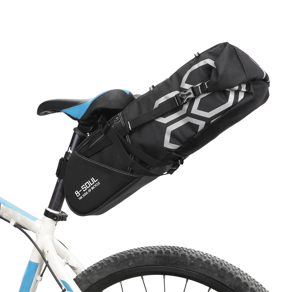 Cheap B-SOUL 10L Bike Bag Bicycle Saddle Tail Seat Waterproof Storage Bags Cycling Rear Pack Panniers Backpack Accessories 0 Cheap B-SOUL 10L Bike Bag Bicycle Saddle Tail Seat Waterproof Storage Bags Cycling Rear Pack Panniers Backpack Accessories 0