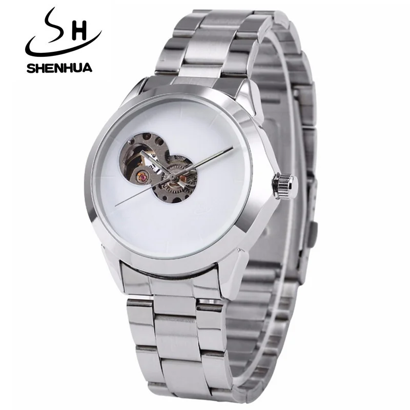

Automatic Men Watches Top Luxury Brand SHENHUA Male Waterproof Clock Machinery Watches Man Automatic Self Wind Wrist Watch