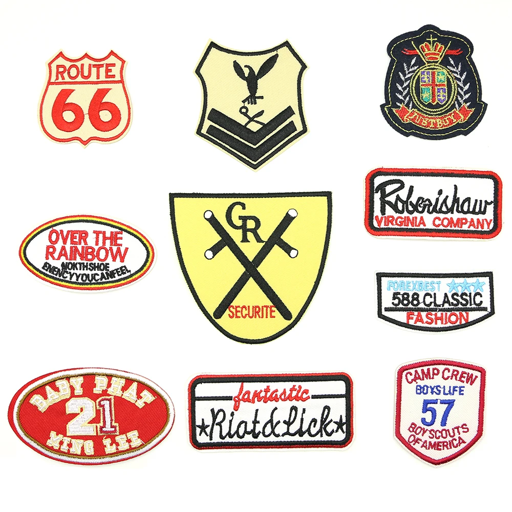 2018 New 1 pcs iron on patches Beautiful Exquisite handmade DIY the patch clothing accessories D-033