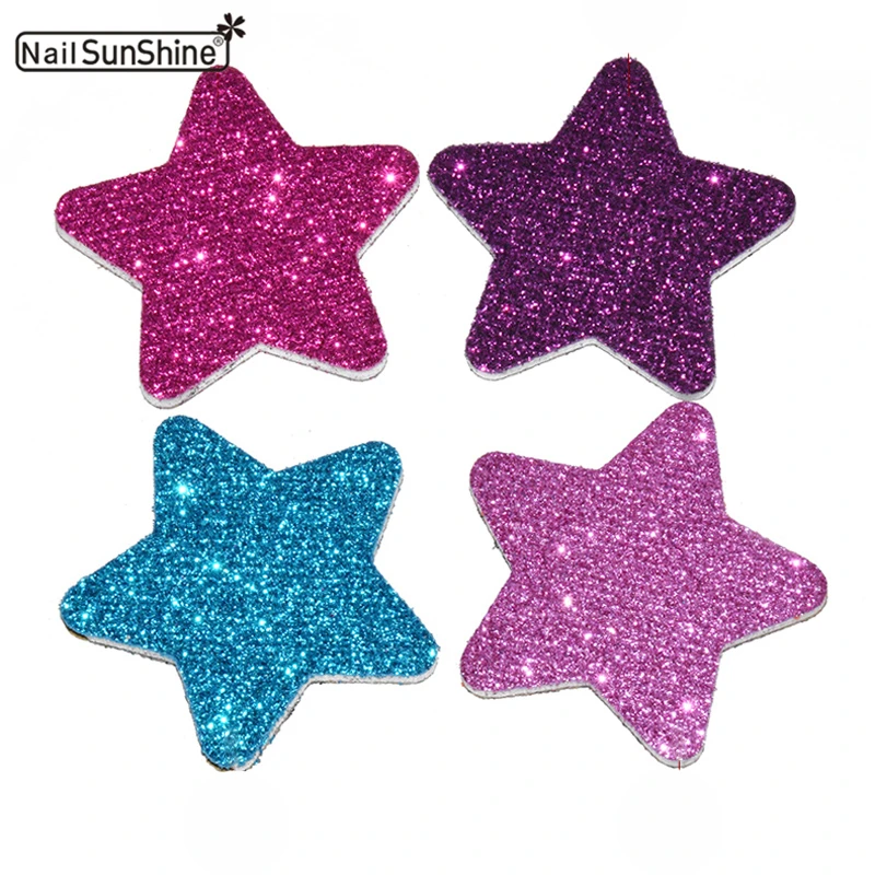 

25pcs/lot Mini Sponge Colors Sanding Buffer Polish Block Nail Files Star Lixa de Unha Lime Ongle Women Nail Accessories Manicure