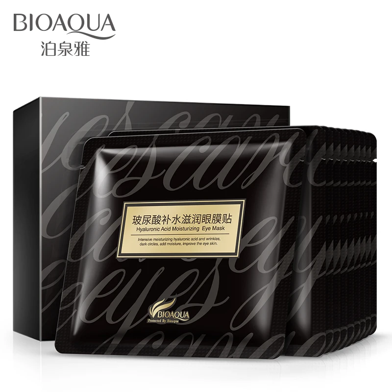 

10PCS BIOAQUA Hyaluronic Acid Moisturizing For The Eye Anti-Wrinkle Remove Black Eye Face Care # #