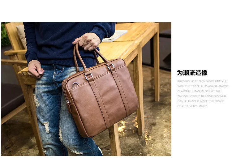 Простой известная марка Бизнес Для мужчин Портфели Crossbody сумка роскошные кожаные Сумка для ноутбука человек сумки на плечо bolsa maleta