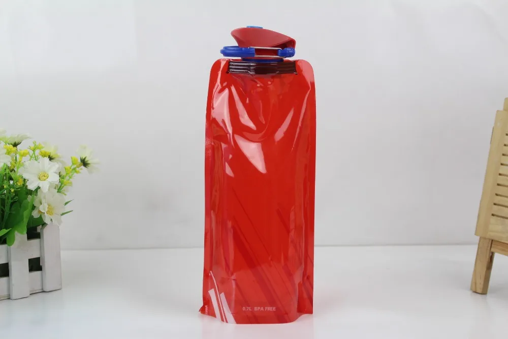 Открытый складной Велосипеды мешок воды взбираться Пластиковые Портативный Кемпинг фруктовый сок бутылка молока мешок акция подарок настроить логотип