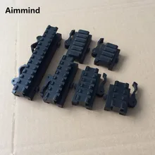 QD Riser mount adapter с 20 мм Picatinny Rail Weaver Adapter Base Scope регулируемая высота охотничий Riser mount adapter