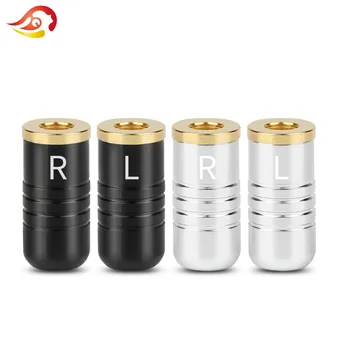 

QYFANG MMCX Female Jack Earphone Pin Plug Solder Wire Connector For UE900 SE535 SE215 W10 W20 W30 HiFi Headphone Audio Adapter