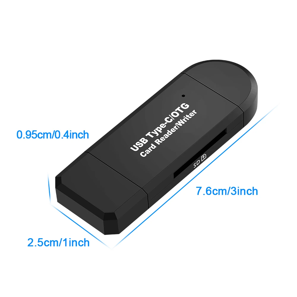 Rocketek USB 2 0 мульти считыватель карт памяти OTG Тип c android адаптер кардридер для micro SD/TF