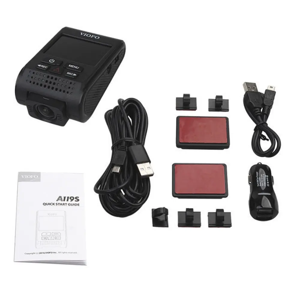 

Night Vision Vehicle Recorder 2.0" LCD High Definition 2K On-Board Camera Dash Camera Lane Departure Warning