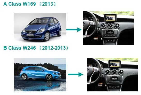Cheap Free shipping special car dvd gps player for Benz  A-class W169  2013  Benz  B-class W246  2013 0