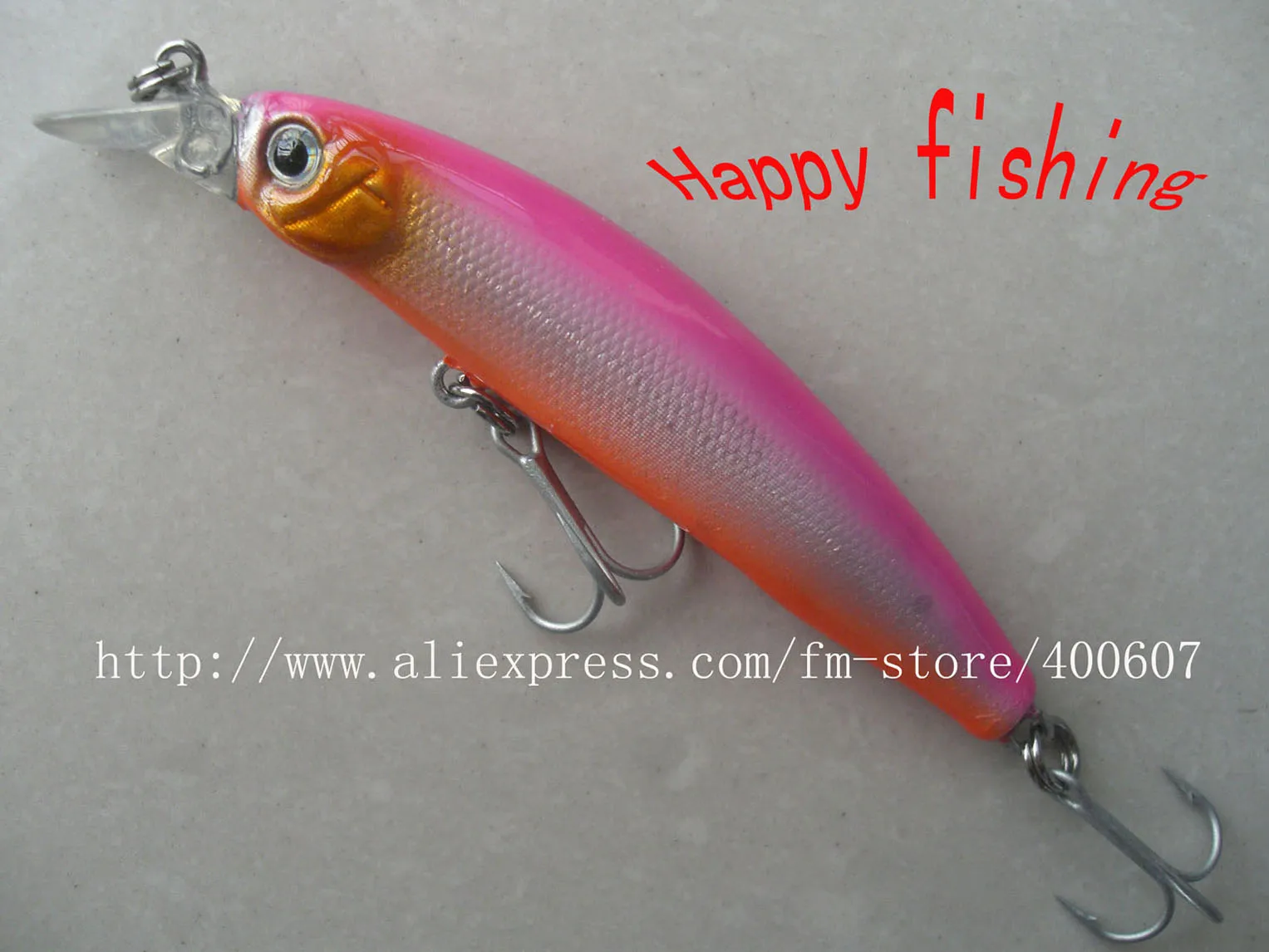 Japanese Style hard bait Bass Terminator Minnow Fishing Lure jerk lure