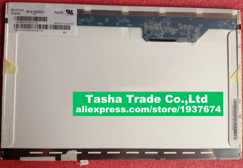 

M141NWW1-102 LCD Display Screen 14.1 inch CCFL LVDS 30Pins Good Quality IVO 14.1 inch LCD