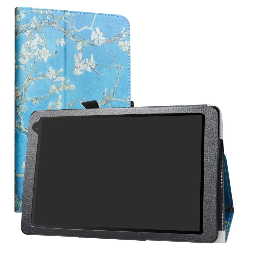

Case For 10" Alcatel 1T 8082 10inch Tablet Folding Stand with Magnetic closure PU Leather cover