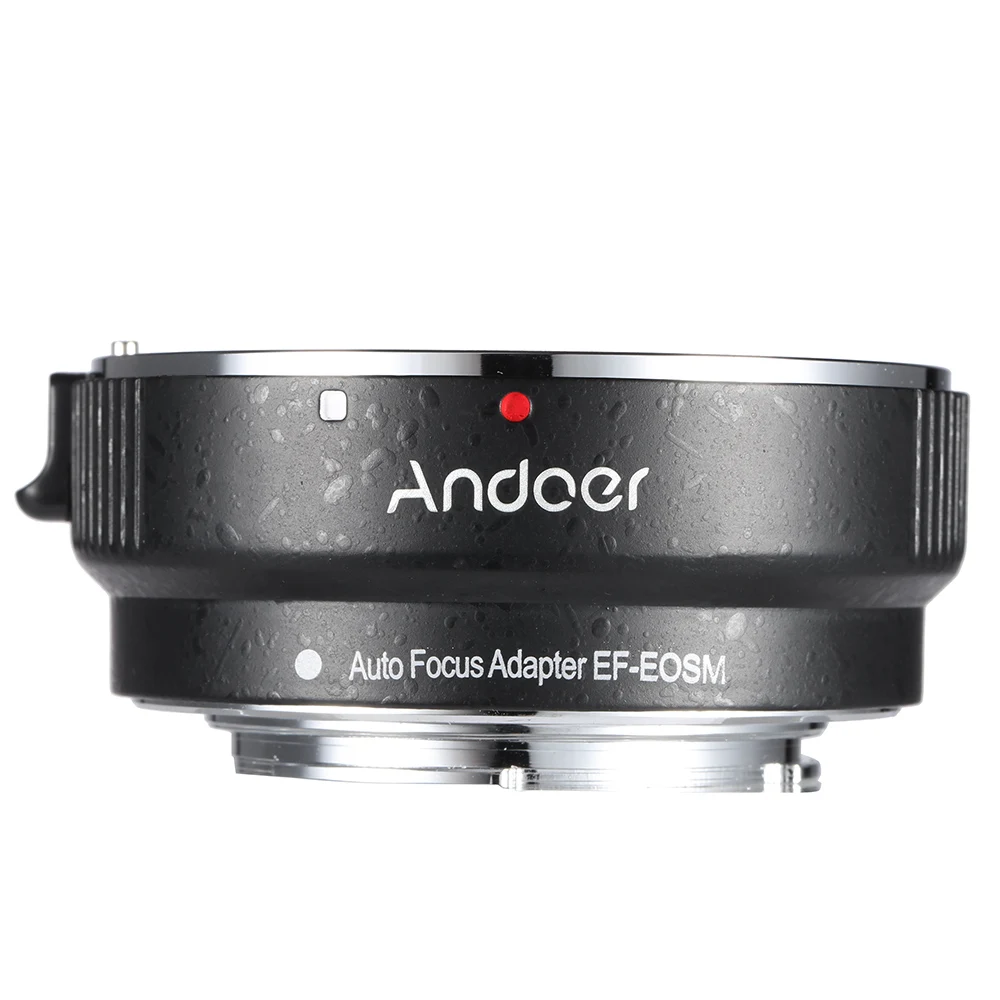 Andoer EF-EOSM переходное кольцо для объектива для Canon EF/EF-S объектив серии EOS M EF-M M2 M3 M10 камера корпус Поддержка стабильности изображения