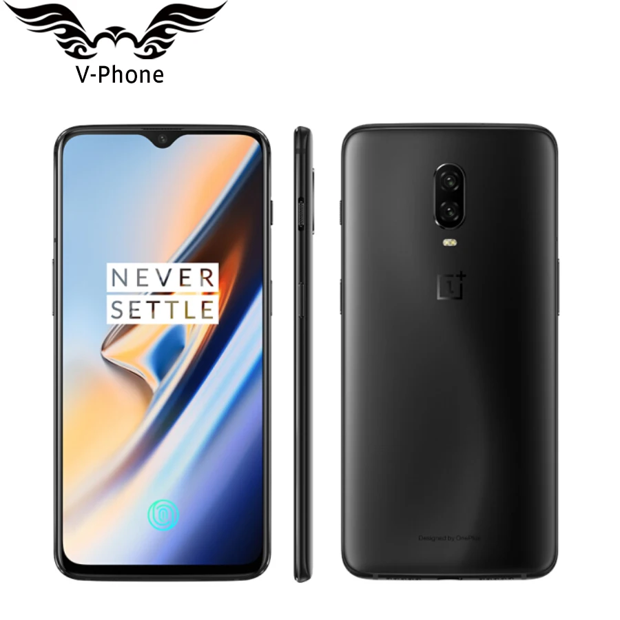 Мобильный телефон Oneplus 6 T, 8 ГБ, 128 ГБ, Восьмиядерный процессор Snapdragon 845, 6,41 дюйма, 20 МП, двойная камера, 3700 мАч, Android, 4G, NFC, смартфон