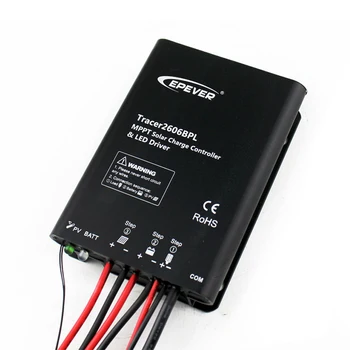 

Tracer2606BPL 10A MPPT Solar charge controller with Timer IP67 LED Driver programmed By Mobile APP function