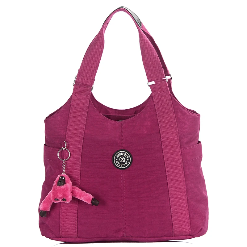 New Coming Women Monkey Handbag Waterproof Nylon Female Kp Famous Brand