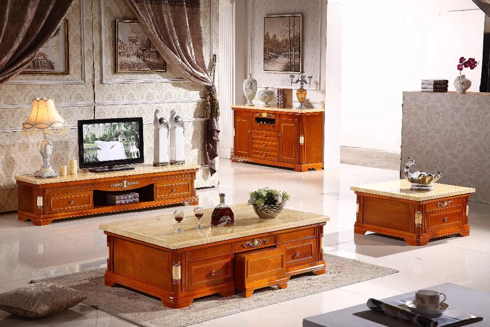 retro wooden corner side table storage drawer marble top made in China living room furniture retro wooden corner side table storage drawer marble top made in China living room furniture