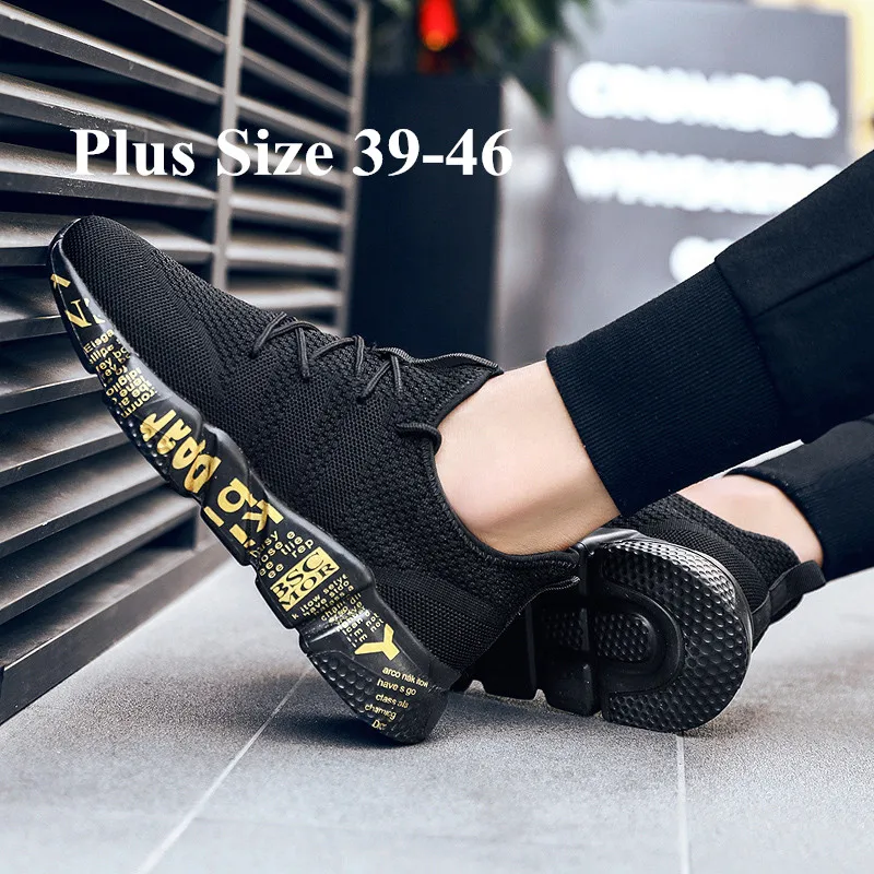 

Weweya Air Cushion Men Sneakers High Tech Damping Flyknit Breathable Men Casual Shoes Women Fashion Zapatillas de Hombre Size 46
