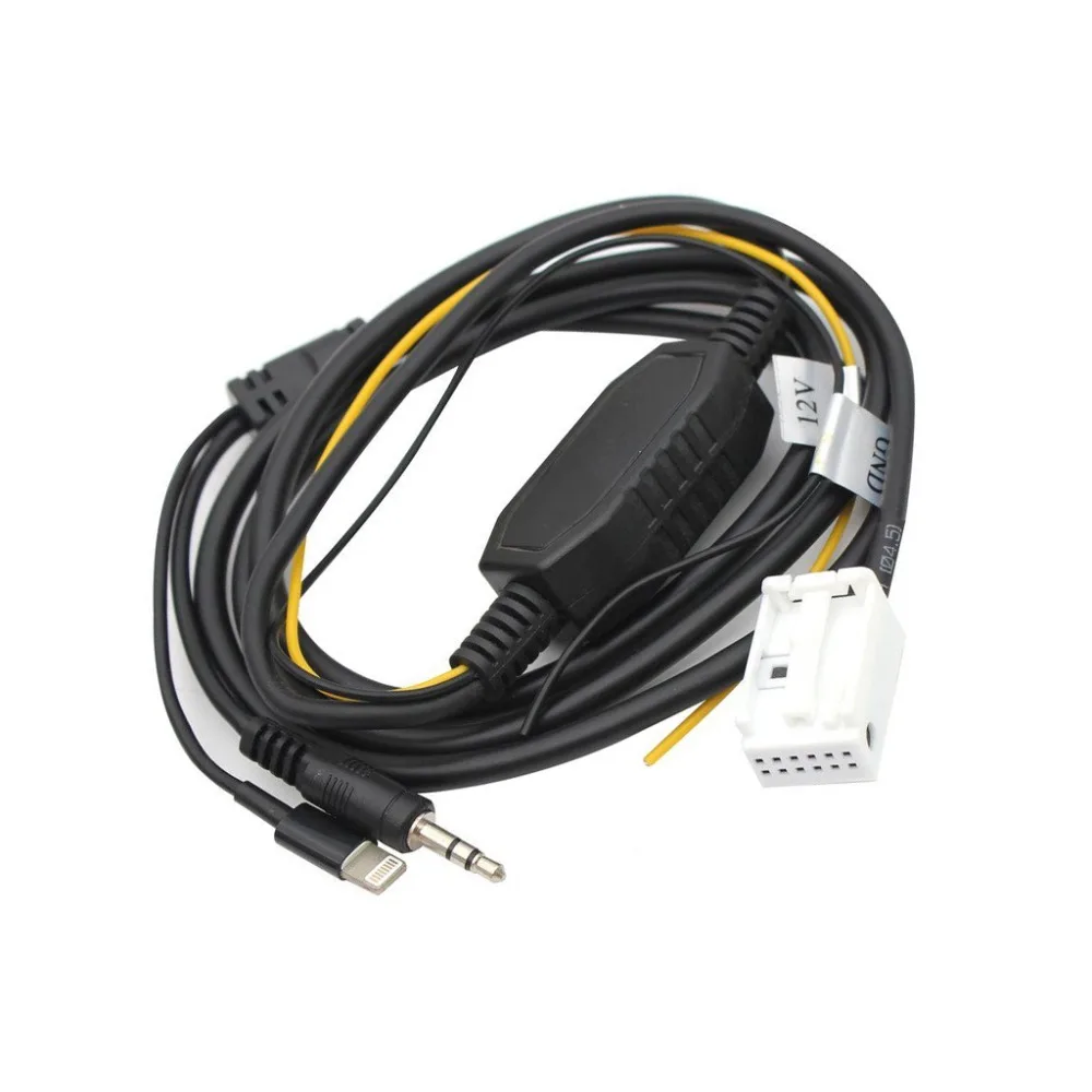 imágenes para Car Audio Aux Jack para Conector de $ number Pines Cable Adaptador Para BMW E60 e81 e82 e63 e64 e66 e70 e90 para iphone 5 6 6 s imágenes para Car Audio Aux Jack para Conector de $ number Pines Cable Adaptador Para BMW E60 e81 e82 e63 e64 e66 e70 e90 para iphone 5 6 6 s