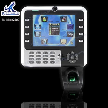 

8000Users ZKTeco iclock2500 Internal Camera Fingerprint Time Attendance 8 inch Touch Screen ZK Optical Sensor