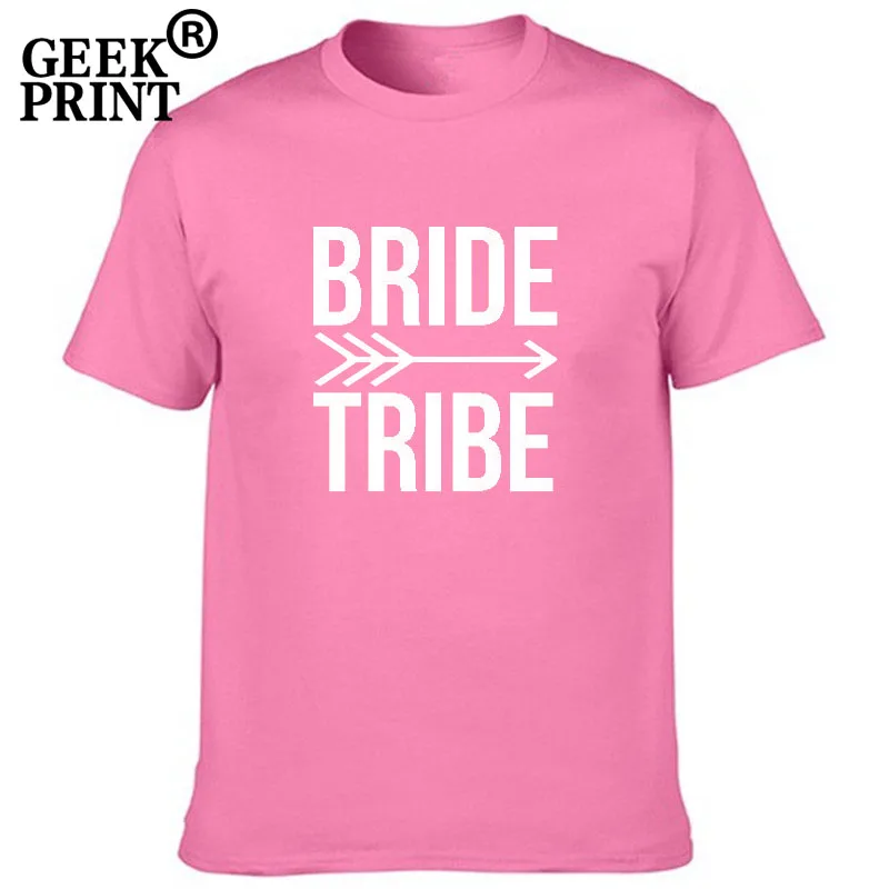 Повторяющаяся надпись Bride Tribe футболки с принтом женские HEN DO NIGHT футболка для