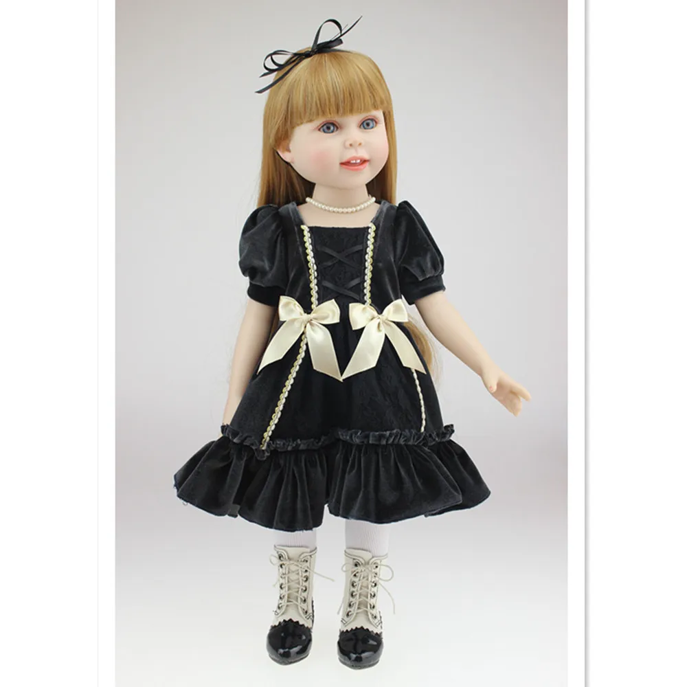 Стиль девушка Кукла Одежда для 18 дюймов куклы, мода 18 дюймов Кукла Одежда и аксессуары, красивое платье Игрушка Одежда - Цвет: style 1