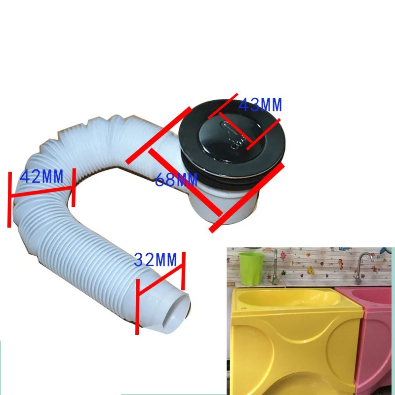 Vidric black/chrome Bathtub drain valve copper bouncing to the water