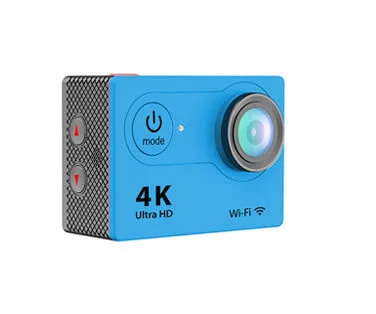 Оригинальная Экшн-камера H9R/H9 Ultra HD 4K WiFi Пульт дистанционного управления спортивная видеокамера DVR DV go Водонепроницаемая профессиональная камера - Цвет: Blue