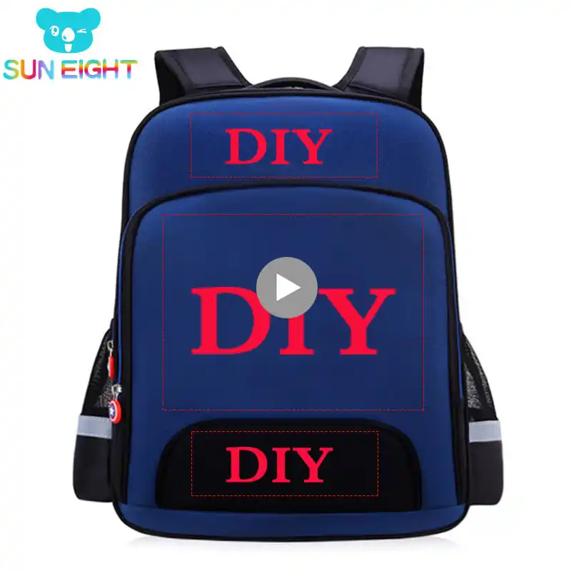 diy school backpack